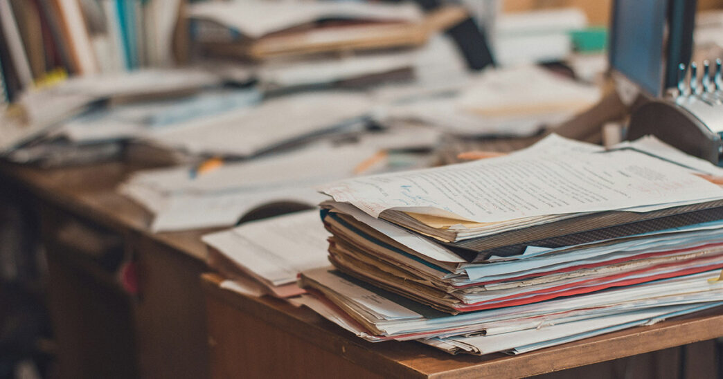 How to Get Rid of Paper Clutter (ask 2 simple questions)