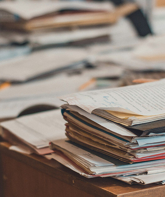 How to Get Rid of Paper Clutter (ask 2 simple questions)