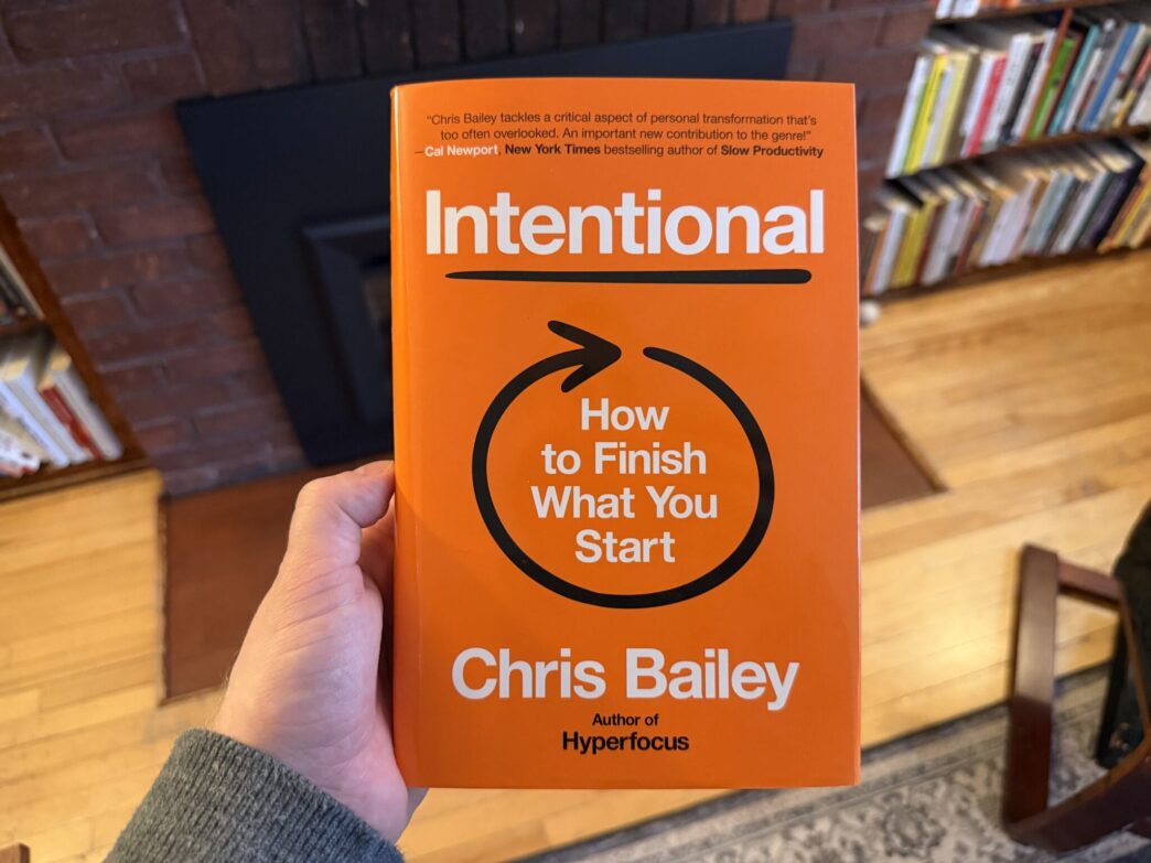My new book, Intentional, is here! 🥳