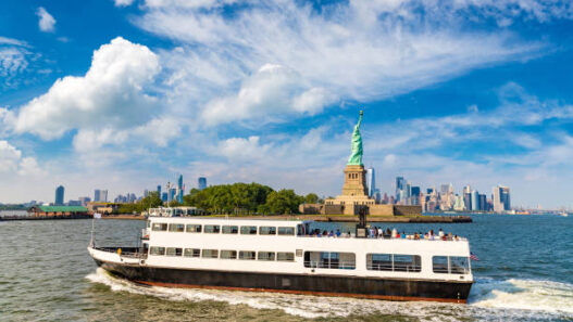 Statue of Liberty cruise in new york, New York Harbor Cruises