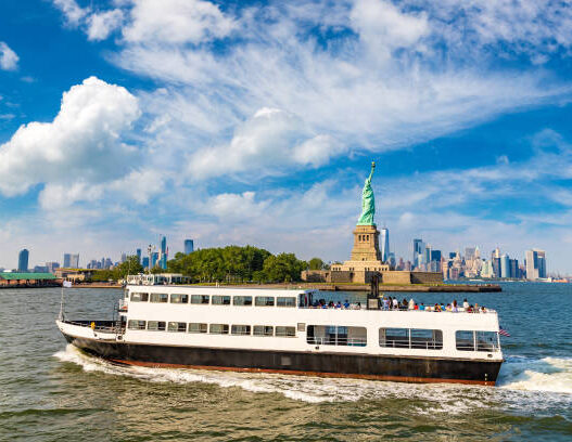 Statue of Liberty cruise in new york, New York Harbor Cruises