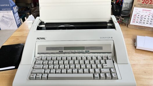 The New Typewriter – Jamie Todd Rubin