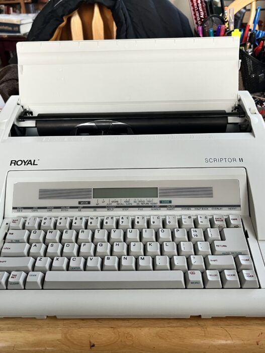 The New Typewriter – Jamie Todd Rubin