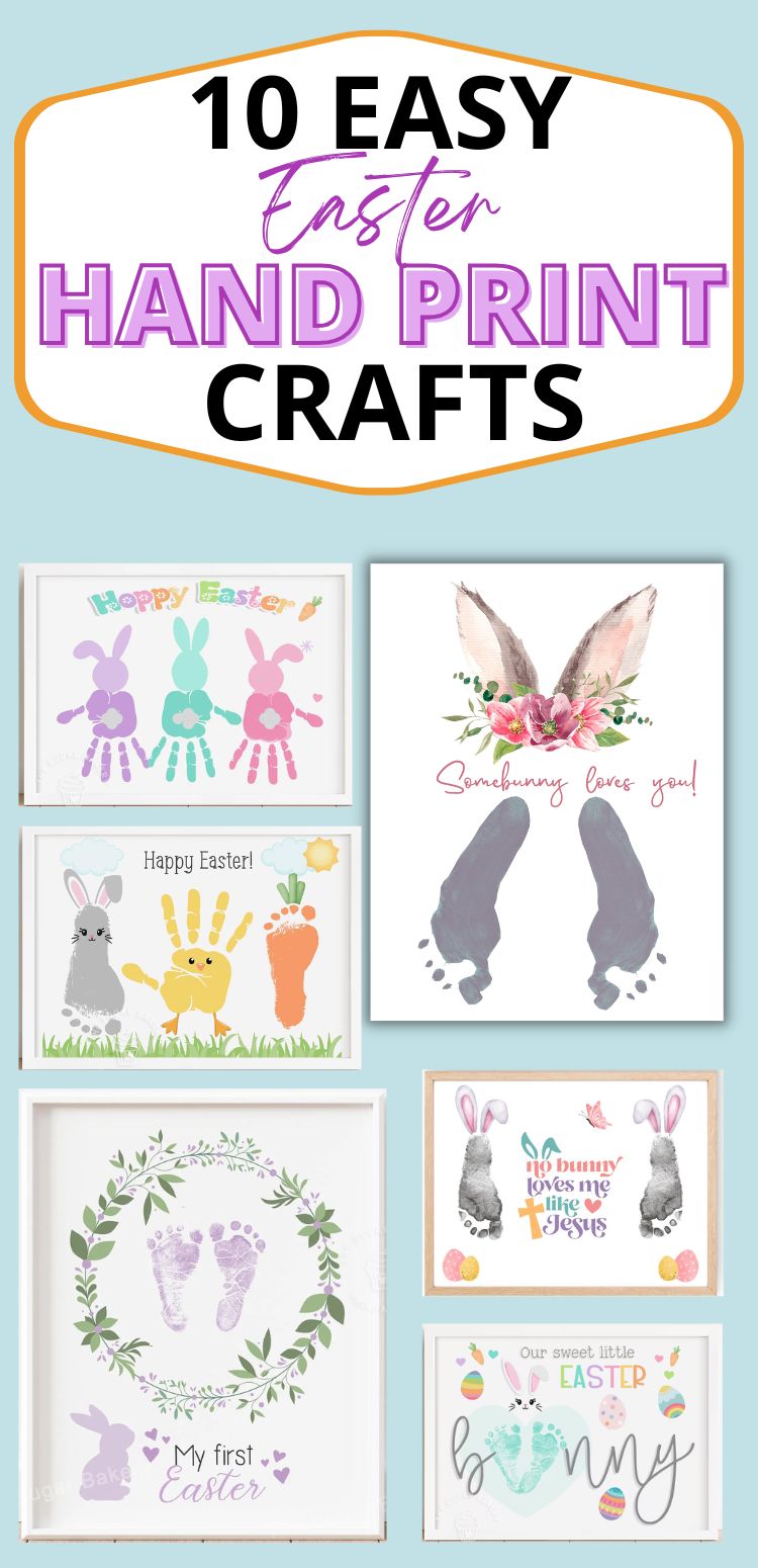 easter handprint ideas
