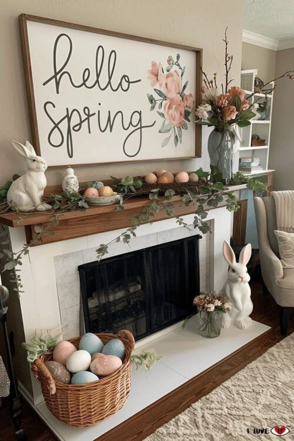 15 Spring Mantel Decor Ideas to Refresh Your Living Room