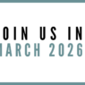 Join Us for Our March Community Calls