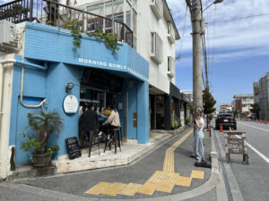 Chatan cafe, where to stay in okinawa, japan