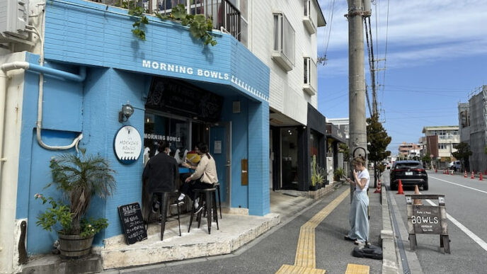 Chatan cafe, where to stay in okinawa, japan