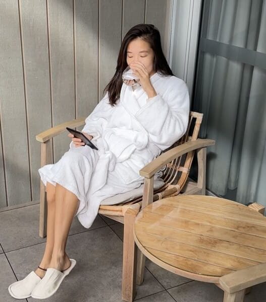 working on phone, tablet, planning a multi-destination travel