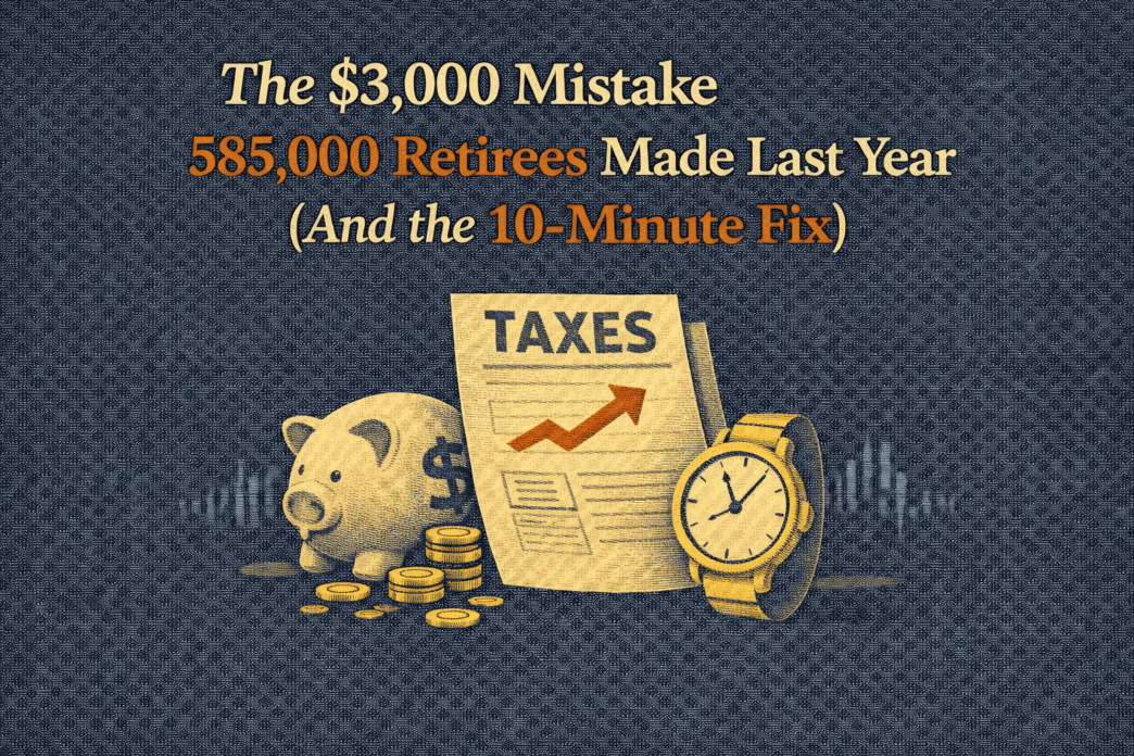 The $3,000 Mistake 585,000 Retirees Made Last Year (And the 10-Minute Fix)