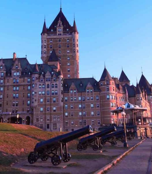 Chateau Frontenac, where to stay in quebec city