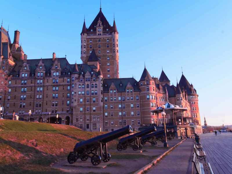 Chateau Frontenac, where to stay in quebec city
