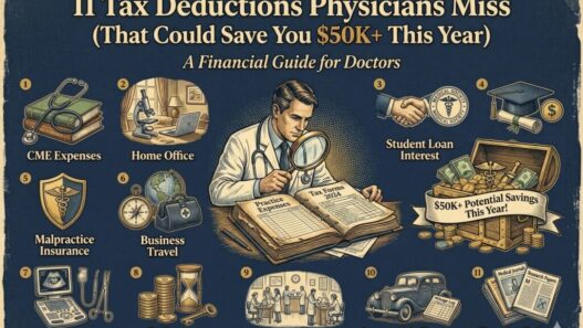 11 Tax Deductions Physicians Miss (That Could Save You $50K+ This Year)