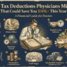11 Tax Deductions Physicians Miss (That Could Save You $50K+ This Year)