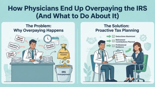 How Physicians End Up Overpaying the IRS (And What to Do About It)