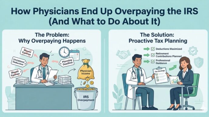 How Physicians End Up Overpaying the IRS (And What to Do About It)