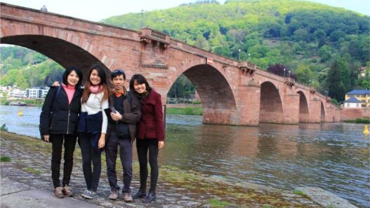 things to do in Heidelberg Germany old bridge family