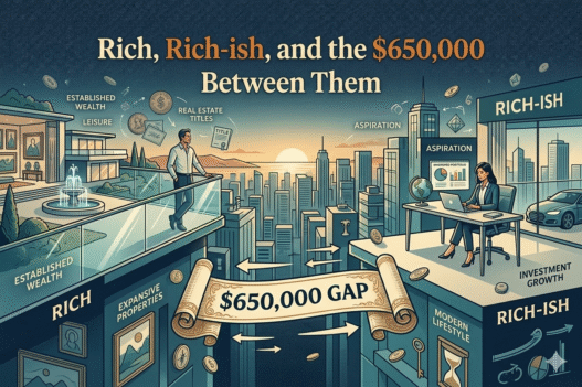 Rich, Rich-ish, and the $650,000 Between Them