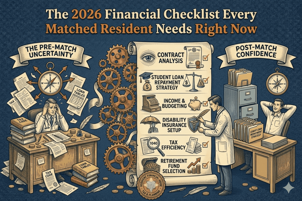 The 2026 Financial Checklist Every Matched Resident Needs Right Now