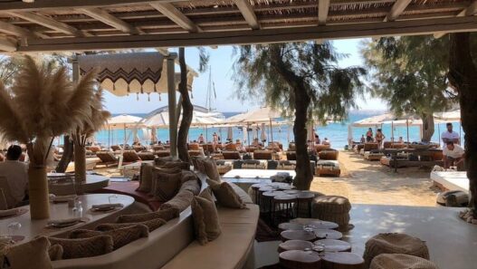 kalua mykonos, best beach clubs in greece