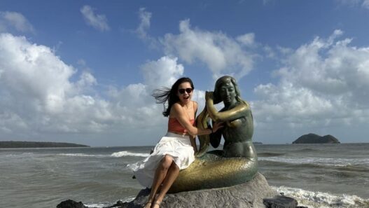 Mermaid Statue at Hat Yai, Thailand