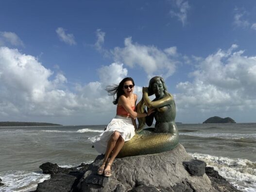 Mermaid Statue at Hat Yai, Thailand