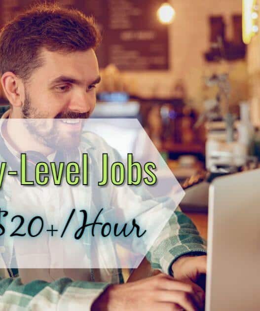 11 Top Entry-Level Jobs Paying $20+ Per Hour