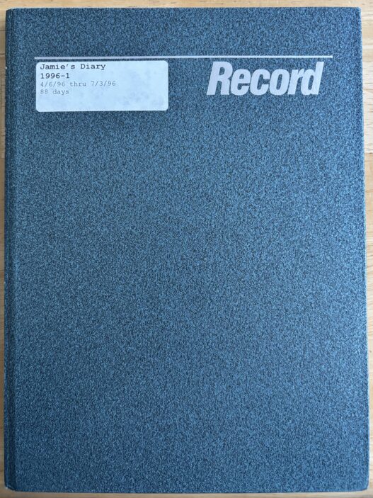 30 Years of My Diary – Jamie Todd Rubin