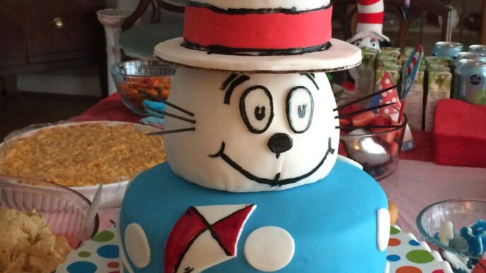 Dr Seuss "The Cat in the Hat" Birthday Party