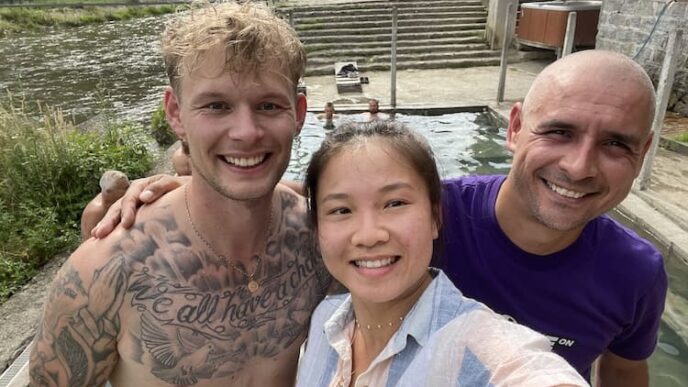 bansko nomad fest 2023, local friends