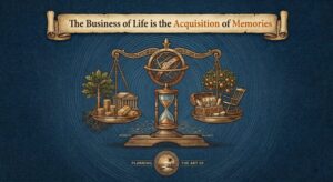 The Business of Life is the Acquisition of Memories