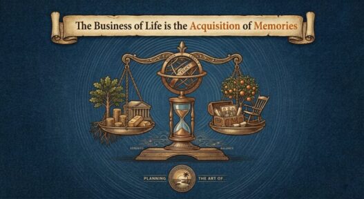 The Business of Life is the Acquisition of Memories