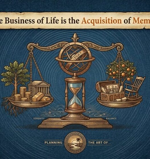 The Business of Life is the Acquisition of Memories