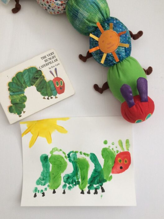 The very Hungry caterpillar craft ideas