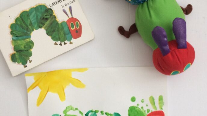 The very Hungry caterpillar craft ideas