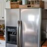 10 Clever Over The Refrigerator Storage Ideas You'll Want To Copy