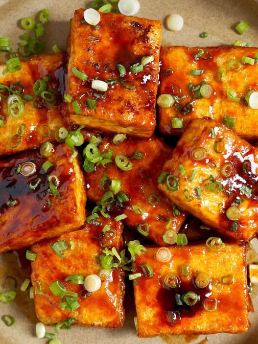 tofu with gochujang