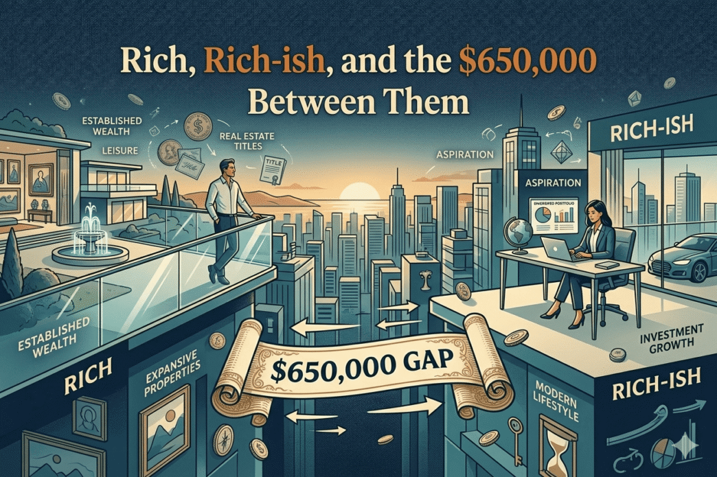 Rich, Rich-ish, and the $650,000 Between Them