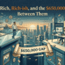 Rich, Rich-ish, and the $650,000 Between Them