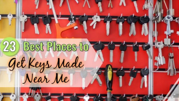 23 Best Places to Get Keys Made Near Me in 2026