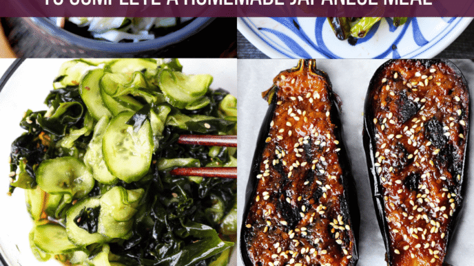 25 Easy Japanese Side Dishes for Homemade Meals