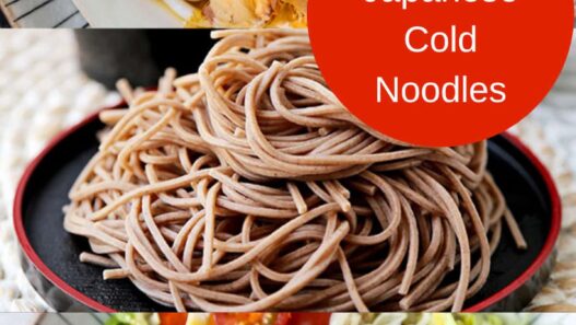 Japanese cold noodles