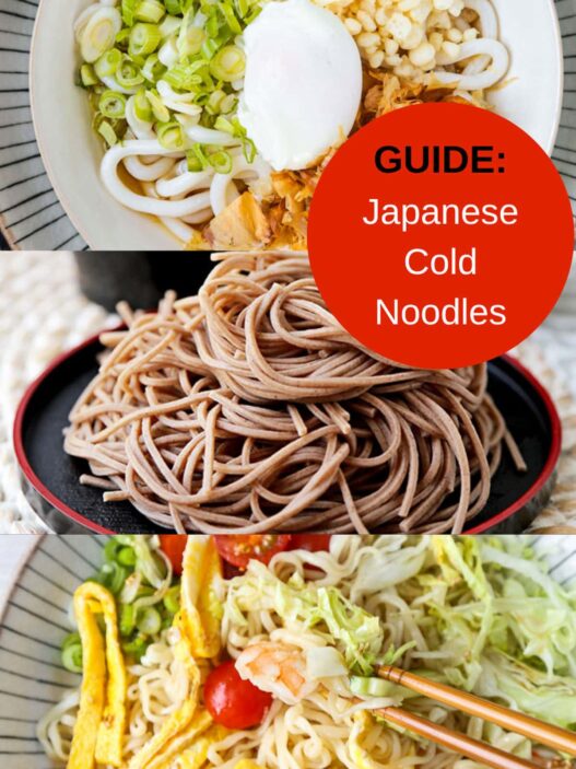 Japanese cold noodles