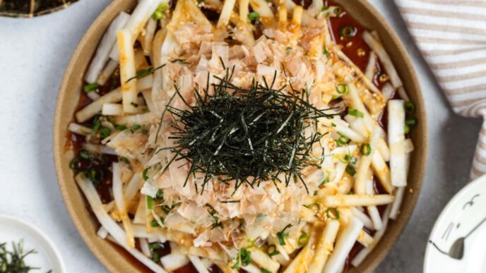 Japanese Daikon Salad 大根サラダ