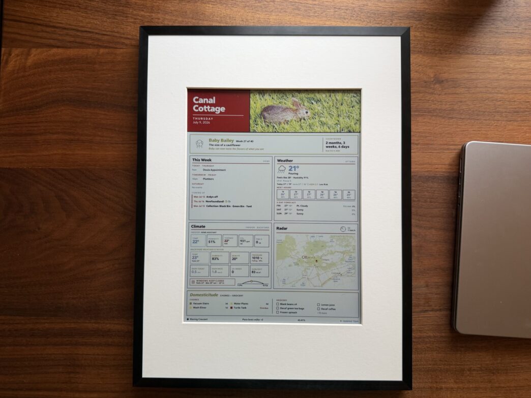 Here’s my smart home dashboard (and how to build it yourself) · Chris Bailey