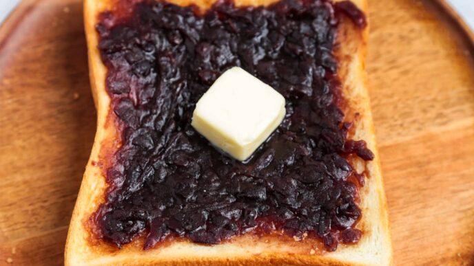 Ogura Toast – Japanese Red Bean Toast